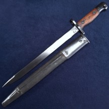 Indian WW2 1907 Pattern Mk II Star Bayonet, by Jhelum Arsenal 2